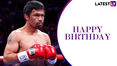 Manny Pacquiao Birthday Special: Quick Facts About the Philippines Boxer As He Turns 42