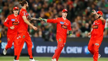 Melbourne Renegades vs Perth Scorchers, BBL 2020-21 Live Cricket Streaming: Watch Free Telecast of Big Bash League 10 on Sony Sports and SonyLiv Online