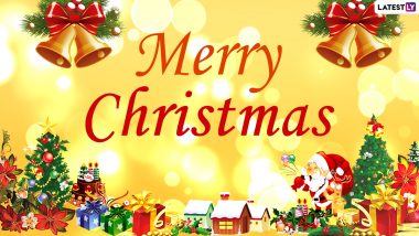 Merry Christmas 2021 Greetings & HD Images: Celebrate Xmas in Advance by Sending These Lovely Wishes, WhatsApp Messages, Wallpapers & Quotes to Family and Friends