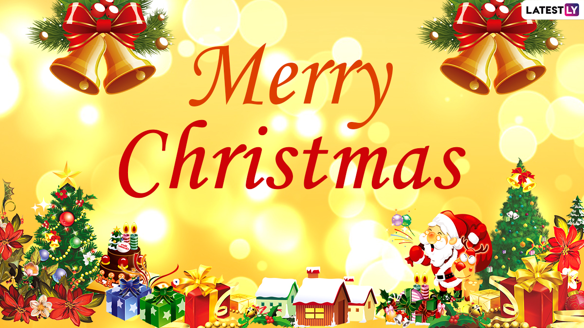 Merry Christmas 2021 Greetings & HD Images: Celebrate Xmas in ...