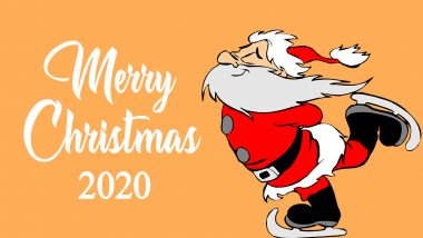 Merry Christmas 2020 Greetings and HD Images: WhatsApp Stickers, Hike GIFs, Santa Claus Facebook Photos, Wishes and SMS to Send Happy Xmas Messages to Everyone
