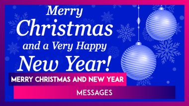 Christmas 2020 Wishes & Happy New Year Messages: WhatsApp Greetings & SMS to Share With Your Family