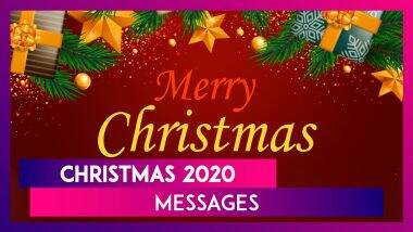 Merry Christmas 2020 Messages: WhatsApp Greetings, Facebook Wishes & Images to Send on the Festival