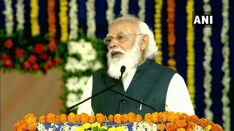 Farmers Protesting Around Delhi 'Misguided', Opposition Behind Unrest: PM Narendra Modi in Kutch