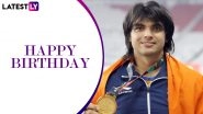 Neeraj Chopra Birthday Special: Quick Facts About India&rsquo;s Javelin Throw Champion As He Turns 23