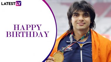 Neeraj Chopra Birthday Special: Quick Facts About India’s Javelin Throw Champion As He Turns 23