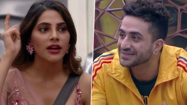 Bigg Boss 14: Nikki Tamboli Confesses Her Feelings For Aly Goni, Says She Would Say 'Yes' If He Proposes to Her (Watch Video)