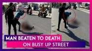Man Beaten To Death On Busy Street In Uttar Pradesh&rsquo;s Ghaziabad, No One Stops Daylight Murder