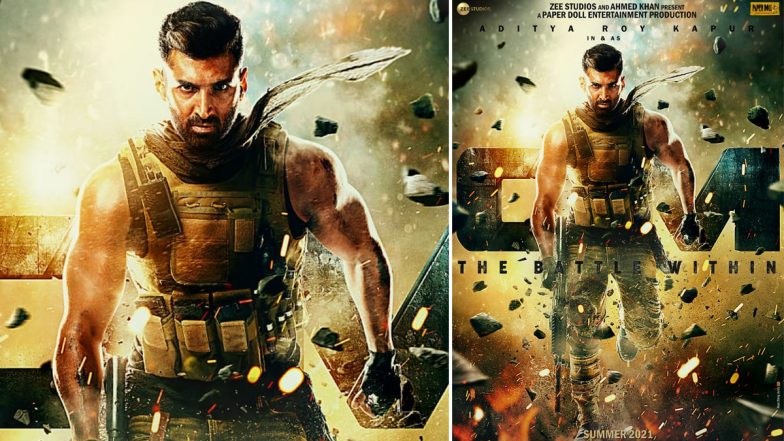 Om the Battle Within: Aditya Roy Kapur Looks Fiercely Fab in the First Poster, Starts Shooting for the Film (View Post)