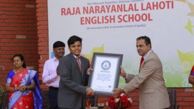 P Harikrishna, 14-Year-Old Maharashtra Boy, Sets Guinness World Record in Table Tennis