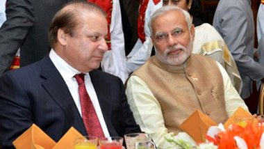 PM Narendra Modi Writes to Nawaz Sharif, Expresses Condolences Over Death of Former Pakistan PM's Mother: Reports