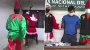 Armed Santa and Elf! Undercover Police Officers in Peru and California Wear Christmas Costumes to Fight Crime Amid the Holiday Season (Watch Viral Videos)