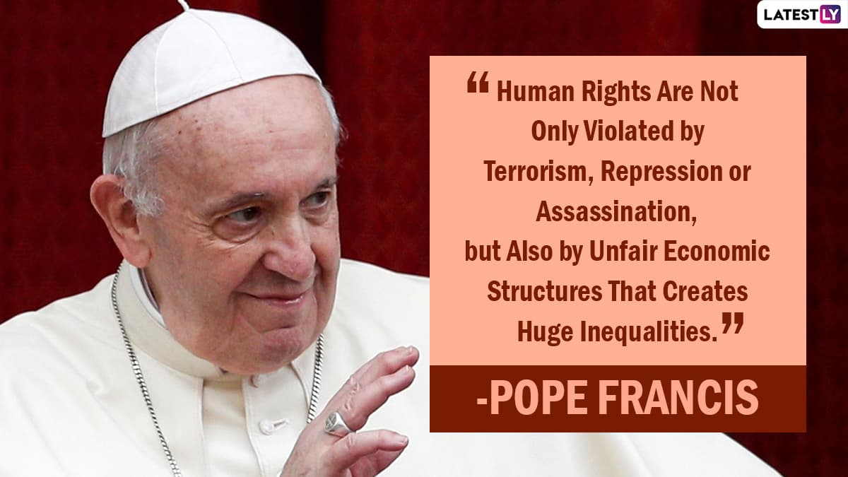 Pope Francis Birth Anniversary 2022: Share Quotes and Sayings by Pope ...