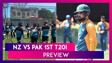 NZ vs PAK 1st T20I Preview & Playing XIs: Teams Eye Early Lead in Three-Match Series