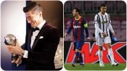 Barcelona Labels Lionel Messi as the Real GOAT After He Loses Best FIFA Men&rsquo;s Player Award 2020 to Robert Lewandowski, Juventus Fans Remind Them of Cristiano Ronaldo