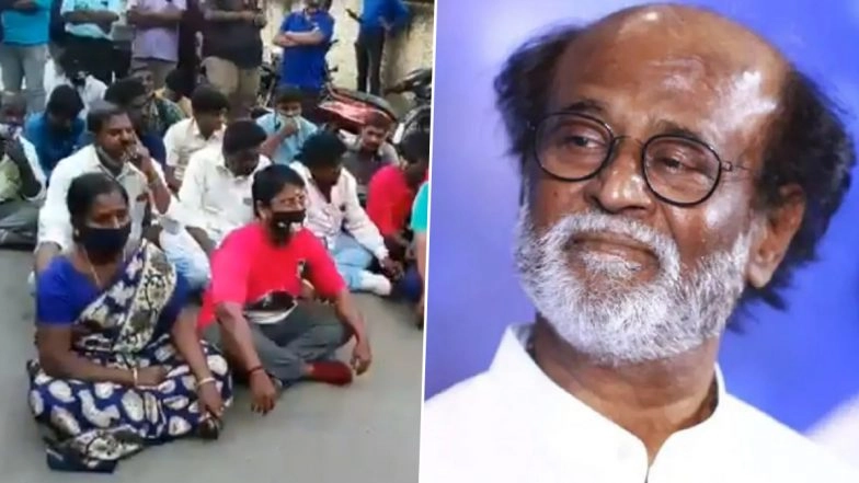 Disappointed Rajinikanth Fans Protest Against Actor's Decision to Back Out of Politics