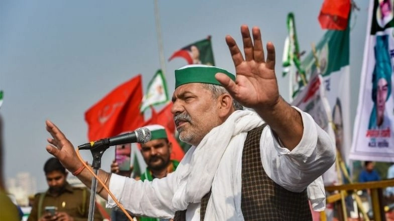 Farmers Will Enter Republic Day 2021 Parade With Tricolour on Tractors: BKU Leader Rakesh Tikait