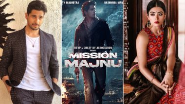 Mission Majnu: Rashmika Mandanna To Make Her Bollywood Debut Opposite Sidharth Malhotra In Shantanu Bagchi’s Film!
