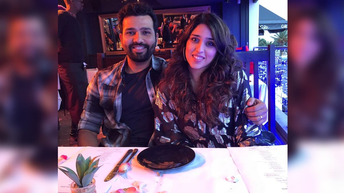 7 Photos That Depict Rohit Sharma and Ritika Sajdeh's Romantic Journey
