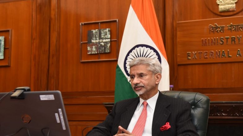 Discussed COVID-19 Vaccine Production And Access, Took Up ‘Covishield’ Authorisation for Travel to Europe, Says S Jaishankar After Meeting Top EU Officials in Italy