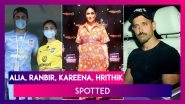 Alia Bhatt & Ranbir Kapoor Return To The Bay In Style; Kareena Kapoor, Hrithik Roshan, Nora Fatehi, Shilpa Shetty Spotted