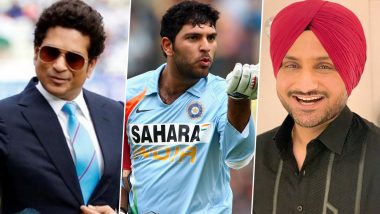 Happy Birthday, Yuvraj Singh: Sachin Tendulkar, Harbhajan Singh & Virender Sehwag Lead Cricket Fraternity in Wishing the Two-Time World Cup-Winning All-Rounder