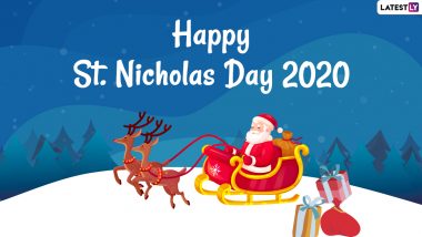 Happy Saint Nicholas Day 2020 Wishes and HD Images: WhatsApp Stickers, Facebook Messages, Hike Greetings and SMS to Send on Feast of St Nicholas