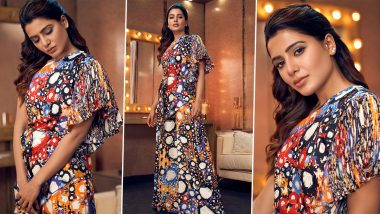 Samantha Akkineni's multicoloured printed dress will inject colour