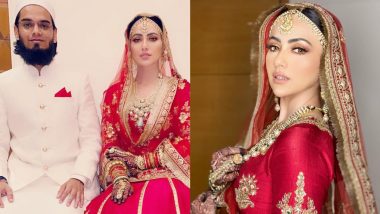 Sana Khan Celebrates One Month of Marriage With Husband Anas Saiyad, Shares Her ‘Qubool Hai’ Moment (Watch Video)