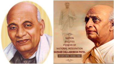 Sardar Vallabhbhai Patel 70th Death Anniversary: Netizens Share Photos, Quotes and Messages to Pay Tributes to Iron Man of India