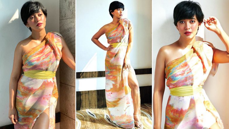 A Look at Sayani Gupta’s Draped Georgette Gorgeousness!
