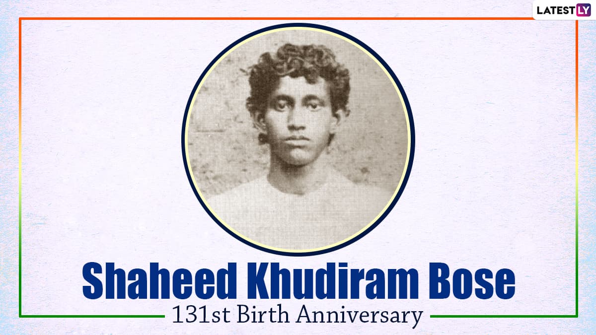 Shaheed Khudiram Bose 131st Birth Anniversary Quotes And HD Images ...