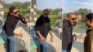 Shikhar Dhawan Enacts Amitabh Bachchan’s Famous Dialogue in Latest Instagram Video, Leaves Fans in Splits