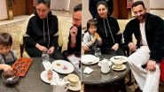 After Pottery, Taimur Ali Khan Flaunts His Culinary Skills As Proud Parents Kareena Kapoor Khan and Saif Ali Khan Look On (View Pics)