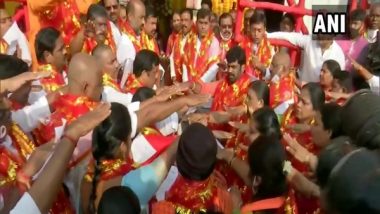 Hyderabad: 48 BJP Corporators of GHMC Take Oath at Bhagyalakshmi Temple in Charminar