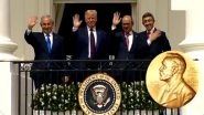 Donald Trump Awards Himself Nobel Prize for Israel-Arab Peace Deal? Watch Video Shared by US President