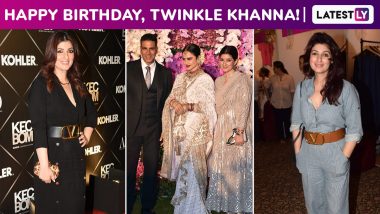 Twinkle Khanna Birthday Special: Silently Proving Her Profundity With a Classy Style, Polite Smile and Unabashed Sass!