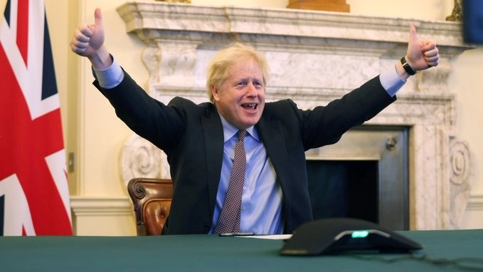 Boris Johnson After UK Seals Post-Brexit Trade Pact With EU, Says 'Deal is Done'