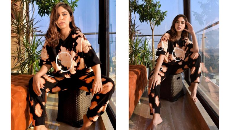 Bhumi Pednekar Works Off a Slick Printed Athleisure Charm!