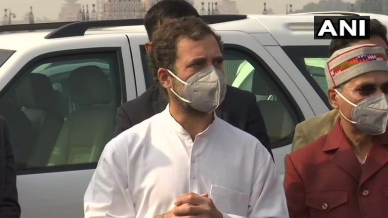 26/11 Mumbai Terror Attack: Rahul Gandhi Pays Rich Tributes to Terror Attack Martyrs