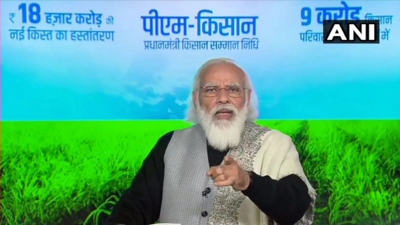 PM Narendra Modi Slams West Bengal CM Mamata Banerjee, Says 'Her Actions Against Farmers Have Hurt Me a Lot'