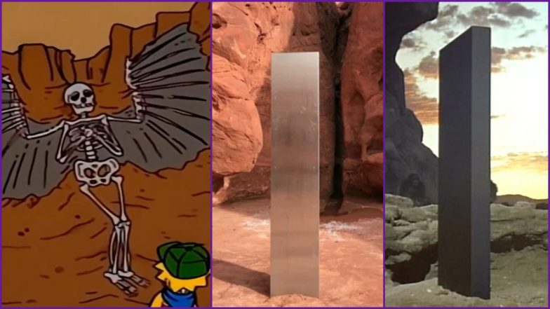 Does The Mystery of Utah Monolith Have 'The Simpsons' Connection? Netizens Link Episodes of American Sitcom and '2001: The Space Odyessey' to The Finding!