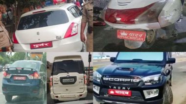 Vehicles in UP Displaying Stickers of Brahmin, Yadav, Jat or Any Other Caste Name to be Seized