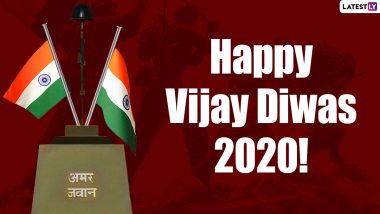 Vijay Diwas 2020 Messages & Wishes: WhatsApp Stickers, HD Images, SMS, Patriotic Quotes and Facebook Photos to Remember and Laud India's Victory Over Pakistan in 1971 War