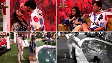 Bigg Boss 14 Preview: Vikas Gupta Aggressively Pushes Arshi Khan Into The Pool After Their Argument (Watch Video)