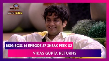 Bigg Boss 14 Episode 57 Sneak Peek 02 | Dec 21 2020: Vikas Gupta Returns to Bigg Boss