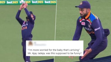Ajay Jadeja Slammed Online for ‘Worried About Virat Kohli’s Baby’ Comment After Indian Captain Dropped a Catch (See Reactions)