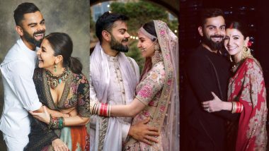 Virat Kohli and Anushka Sharma Wedding Anniversary: 11 Photos Of The Power Couple That Prove They Are A Match Made In Heaven!
