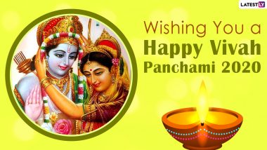 Vivah Panchami 2020 Greetings And Wallpapers: WhatsApp Stickers, Facebook Wishes, Instagram Stories & Messages to Share on Observance That Commemorates the Marriage Anniversary of Lord Rama and Goddess Sita