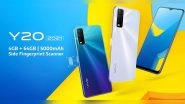 Vivo Y20 2021 Smartphone With MediaTek Helio P35 SoC & Triple Rear Cameras Launched